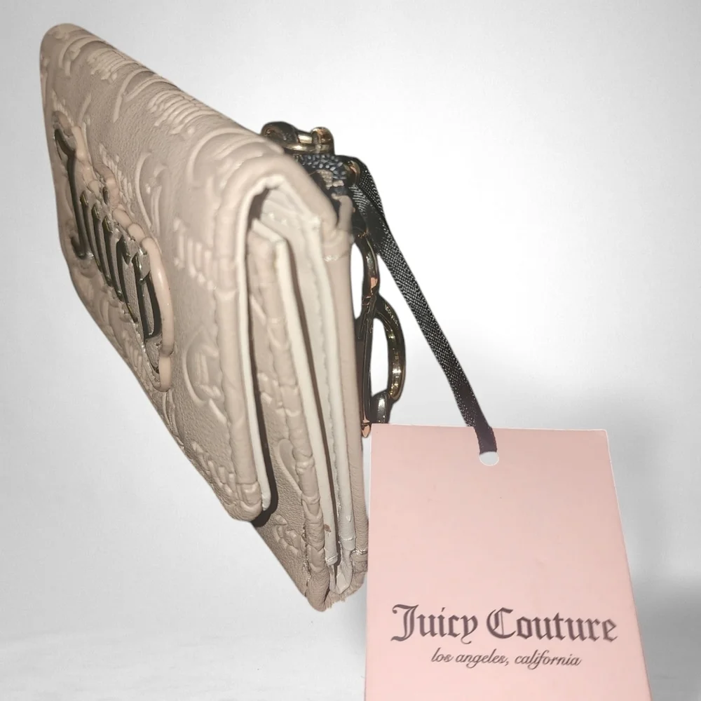 Juicy Couture Cafe Upgrade U Double Sided Trifold Wallet
